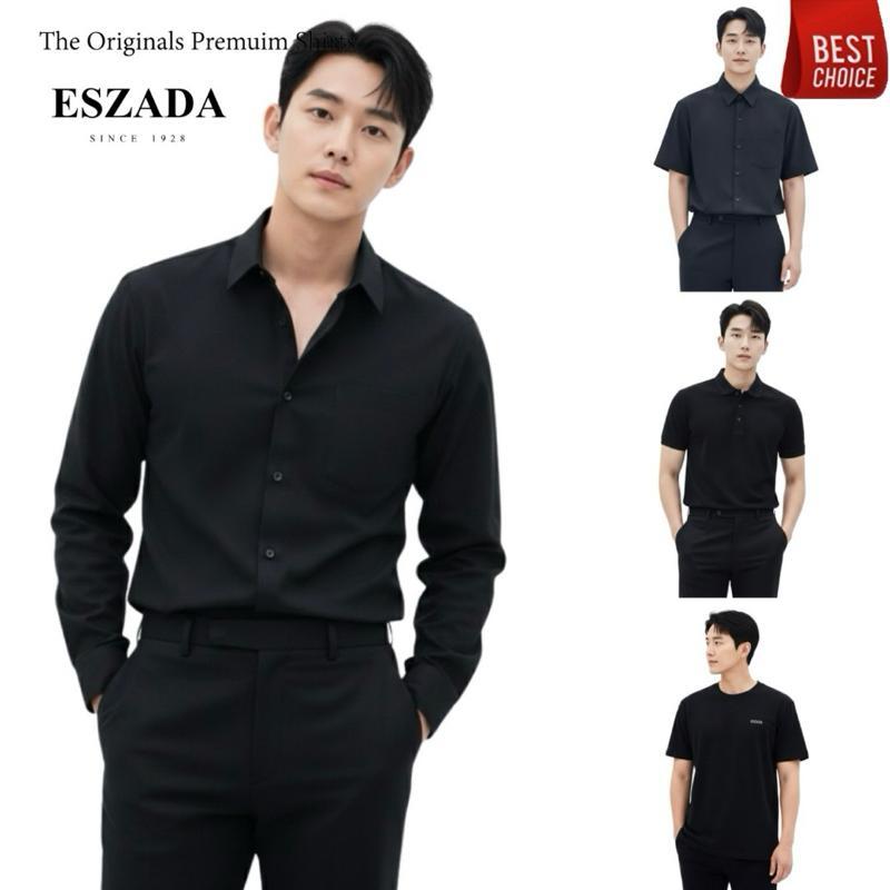 ESZADA เสื้อดำรวมทุกคอลเลคชั่นเอซซาด้า The Black Edition ESZADA Design by BKK A+ SL0