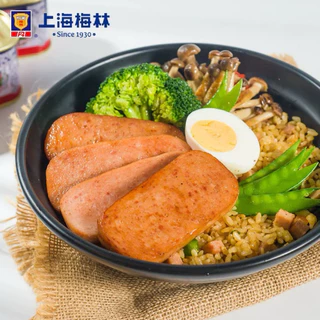 แฮมหมูกระป๋อง (梅林午餐肉罐头) ขนาด 340g