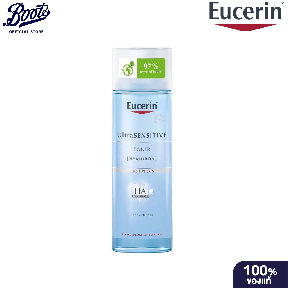 Eucerin ยูเซอริน อัลตร้าเซนสิทีฟ ไฮยาลูรอน โทนเนอร์ 200 มล