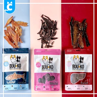 [ส่งฟรี🇹🇭] Boo Ko ขนมสุนัข แมว ขนมไก่อบแห้ง เนื้อวัวอบบแห้ง เนื้อปลาอบแห้ง Dog Treat CleverPet