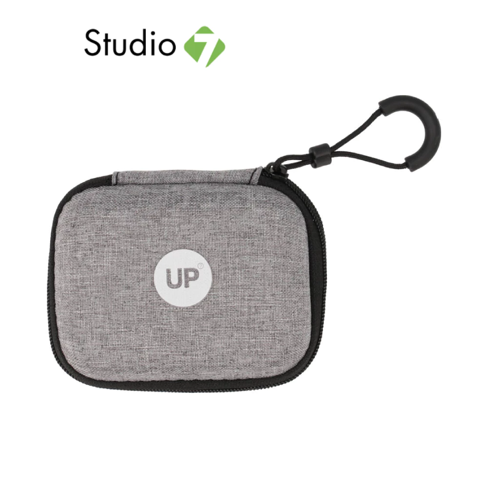 กระเป๋า UP7 Tech Pouch Ziper bag (9x7x3.5 cm.) Grey by Studio7