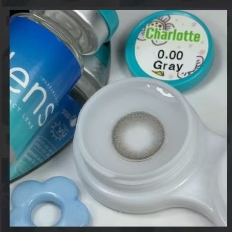 คอนแทคเลนส์ I lens(ไอเลนส์) รุ่น Charlotte สีน้ำตาล สีเทา สินค้าเข้าใหม่ นำเข้าเกาหลีสินค้ามีอย.100%
