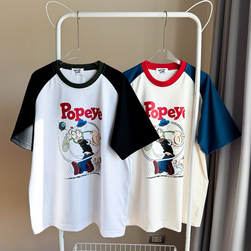 เสื้อยืดโอเวอร์ไซส์ QL Popeye