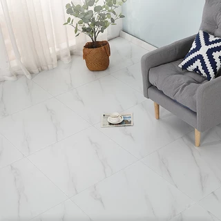 กระเบื้องยางลายหินอ่อน พื้นกระเบื้องยาง 30x30 ซม PVC ปูพื้นห้องนอน ทนทาน กันน้ำ ราคาสบายกระเป๋า กาวในตัว