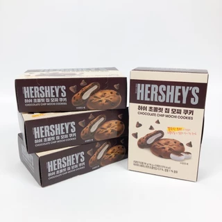 Hershey's Chocolate chip mochi cookies ขนมคุกกี้สอดไส้ต๊อก คุกกี้เกาหลี 허쉬 초코렛 모찌