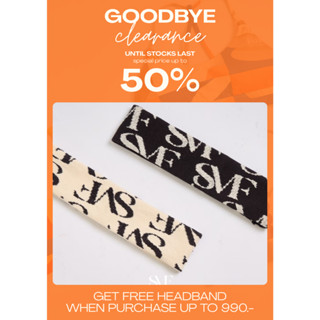 (ลดสูงสุด50%🖤GOODBYESALE🖤จนกว่าสินค้าจะหมด)Somatchfun Headba…