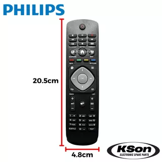 รีโมททีวี ฟิลิปส์ อะไหล่ทีวี PHILIPS TV Remote Control รุ่น YKF346-001 Part No. 996590009359