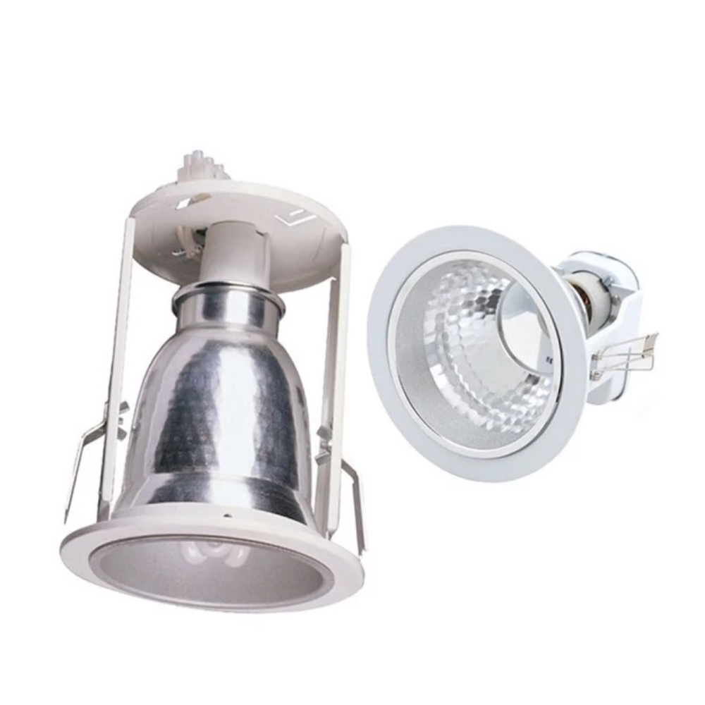 (แพ็ค4ตัว) Philips โคมไฟดาวน์ไลท์ 4 นิ้ว 5นิ้ว รุ่น FBS111 FBS115 ไฟหลุม ขั้ว E27 - รูปที่ 3