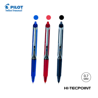 PILOT ปากกาหมึกน้ำ Hi-Tecpoint V5 / V7 / V10 แบบกด