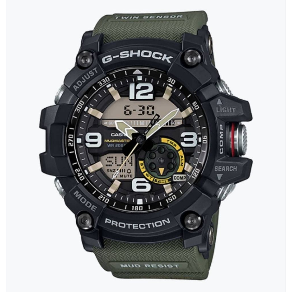 นาฬิกาข้อมือ Casio G-Shock MUDMASTER Twin Sensor รุ่น GG-1000-1A3 ของแท้ รับประกัน1ปี