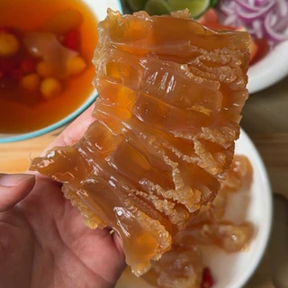(วันที่ได้รับสินค้าแจ้งในแชท) ส่งฟรี✅ โปรแมงกะพรุนหัวกระสุนล้วนๆ4กระปุก กรอบเนื้อเจลลี่