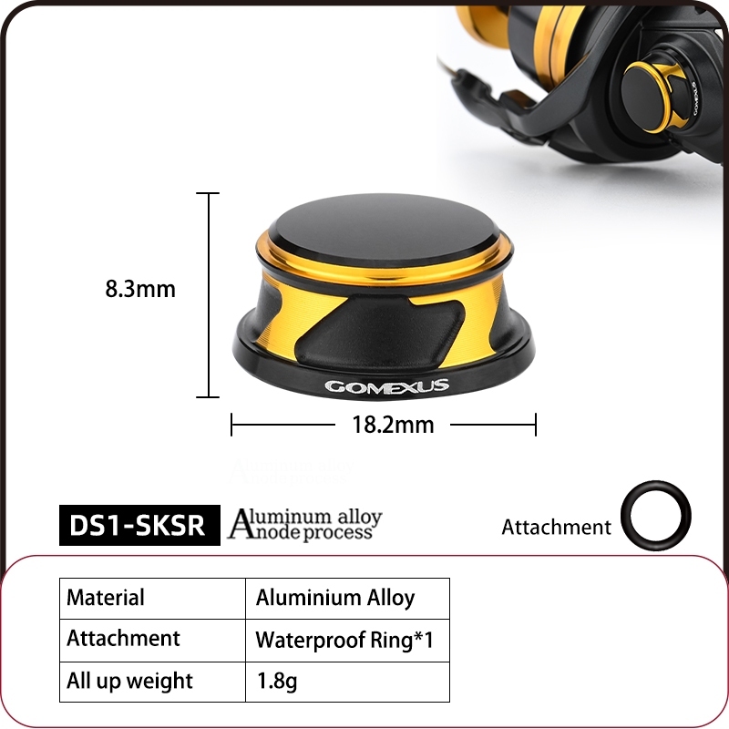 Gomexus สปินแคป สําหรับรอก Shimano,Daiwa แขนเกลียว(ตรวจสอบรุ่นรอกตามรายละเอียดข้อมูลสินค้าก่อนสั่ง)(สต๊อกสินค้าในไทย) - รูปที่ 2