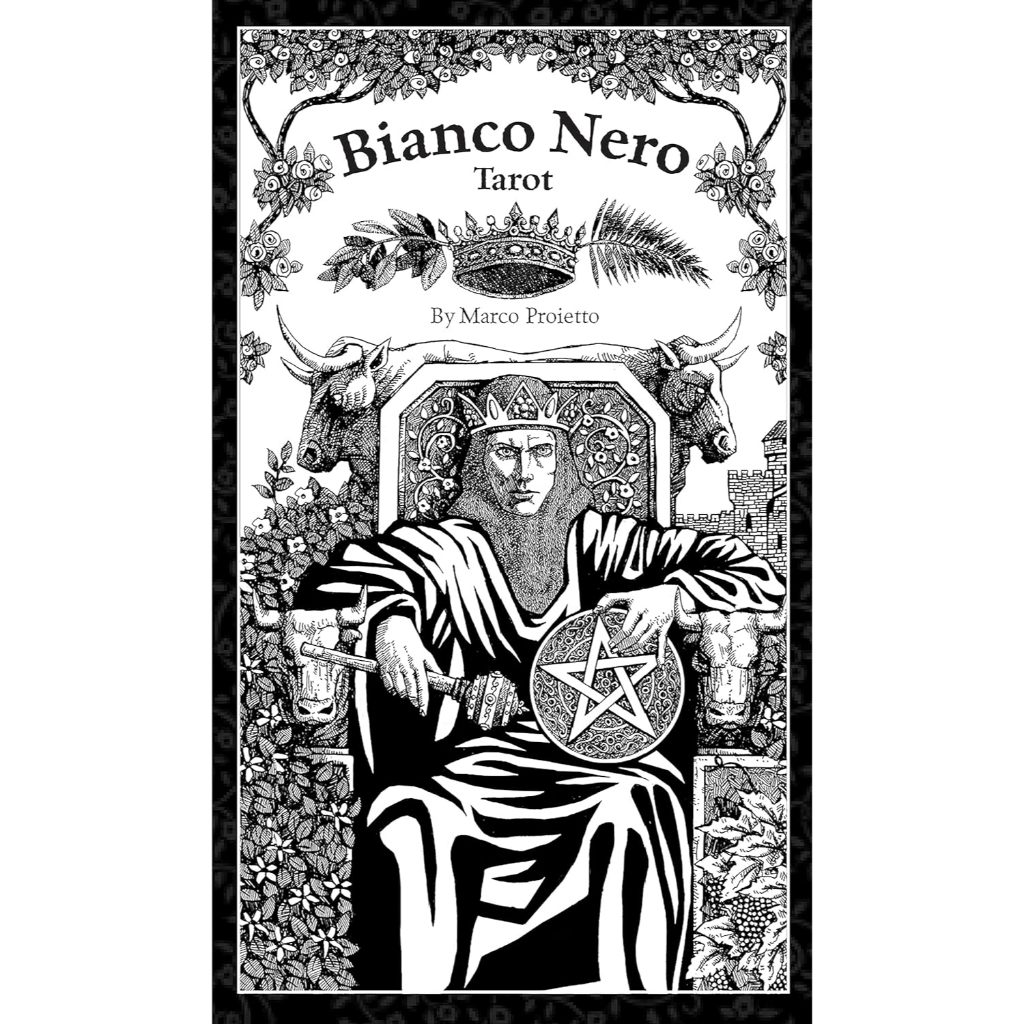 พร้อมส่งแท้💯BIANCO NERO TAROT ไพ่ทาโรต์