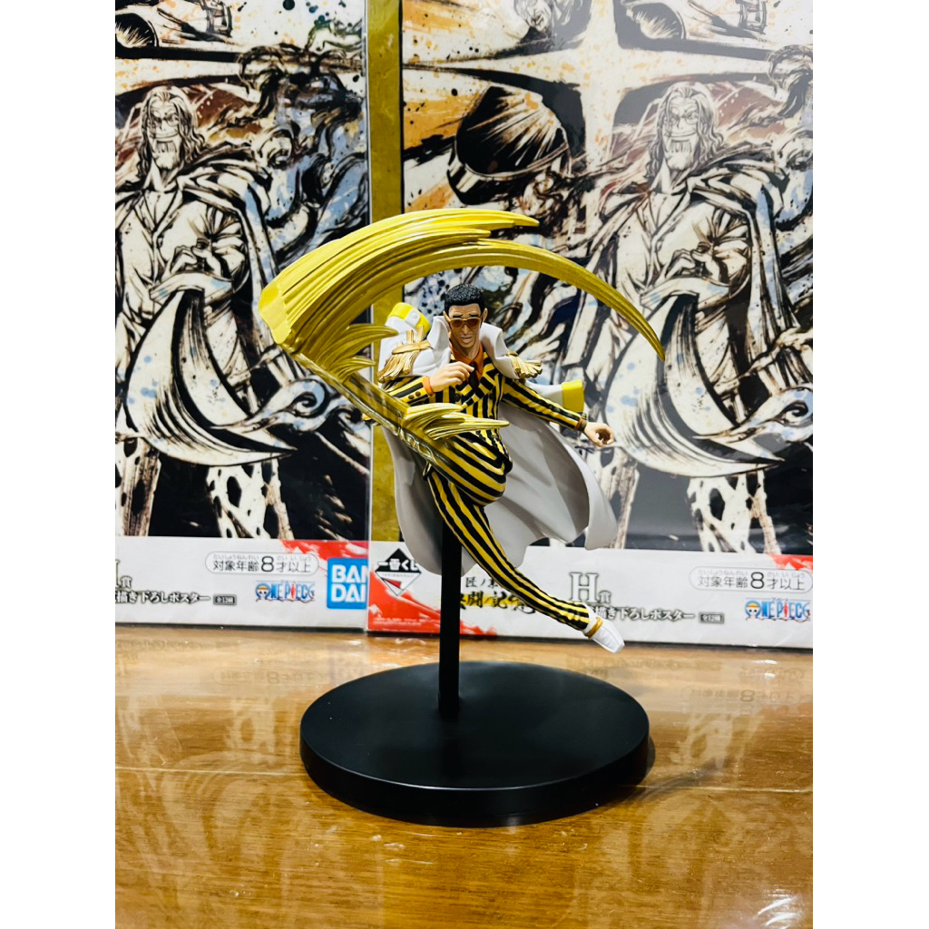 (BRC) แท้100% พลเรือเอก คิซารุ Kizaru Battle Record Collection ฟิกเกอร์ โมเดล วันพีช Figure Model On
