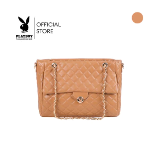 PLAYBOY รุ่น Emma Bag กระเป๋าสะพายข้างผู้หญิง รหัส ST-BS252PB131R ดีไซน์กระเป๋าทรงช้อปปิ้ง มี 3 สี