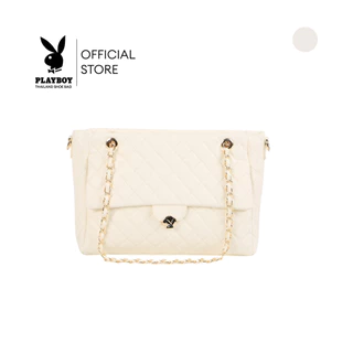 PLAYBOY รุ่น Emma Bag กระเป๋าสะพายข้างผู้หญิง รหัส ST-BS252PB131R ดีไซน์กระเป๋าทรงช้อปปิ้ง มี 3 สี