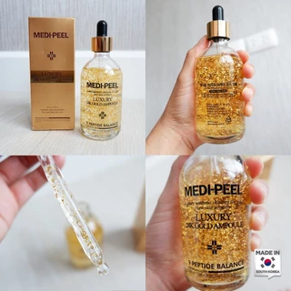MediPeel Medi Peel Luxury 24K Gold Ampoule 100ml /Peptide 9 Ampoule Eye Patch