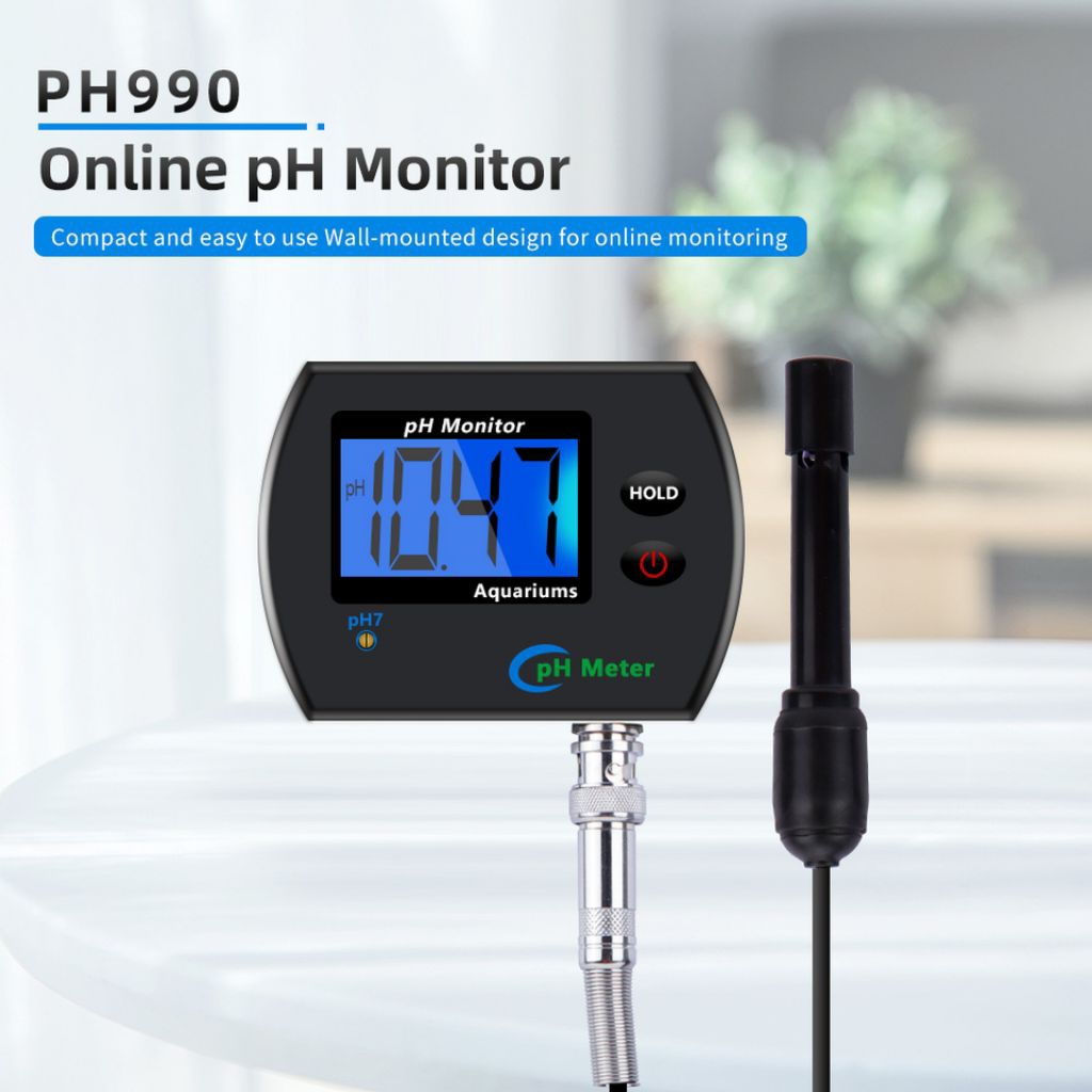 ph tester PH-990 Digital PH Meter เครื่องทดสอบน้ำหลายพารามิเตอร์ออนไลน์เครื่องตรวจคุณภาพน้ำ Tester