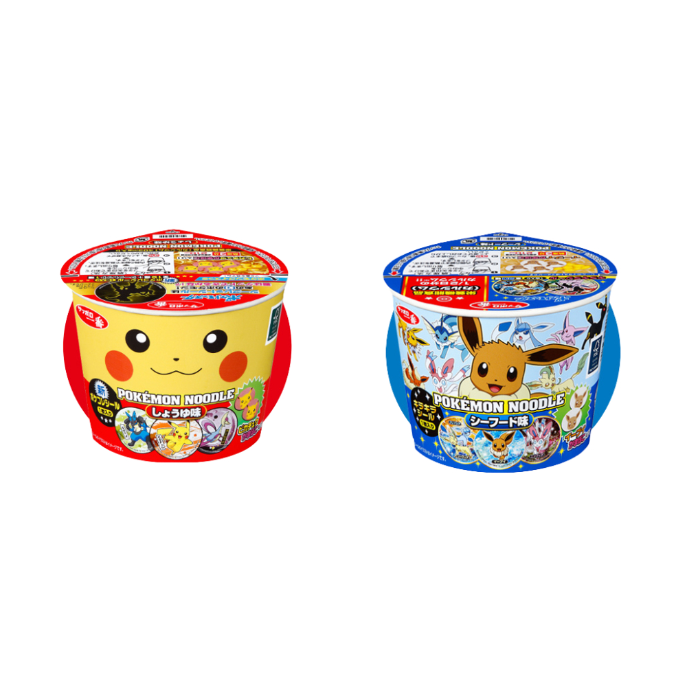NISSIN Pokémon Ramen Cup น่ารักน่าทาน อร่อยง่าย 2 รสชาติยอดนิย