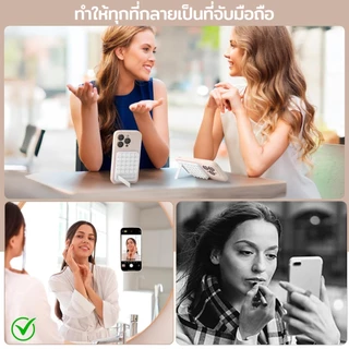 ELELAB แผ่นซิลิโคนดูดติดมือถือ พร้อมขาตั้งในตัว ยึดแน่น ใช้ซ้ำได้ แบบพกพา เหมาะกับสมาร์ทโฟนทุกรุ่น