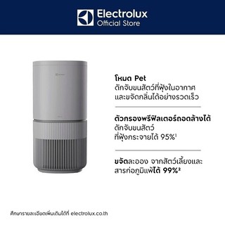 Electrolux เครื่องฟอกอากาศ PetCare รุ่น 500 สำหรับห้องขนาด 56 ตรม. รุ่น EP53-45UGB