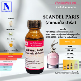 หัวเชื้อน้ำหอม 100% กลิ่นสแกนเด้ล ปารีส (SCANDEL PARIS)