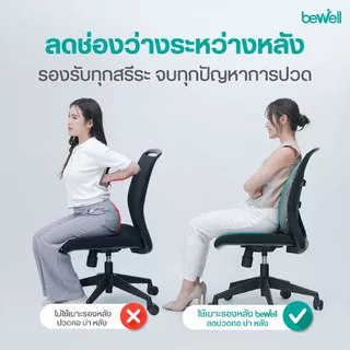 Bewell Ergocushion Series เบาะรองหลัง รองรับหลังได้ดีกว่าเดิม พัฒนาร่วมกับนักกายภาพ