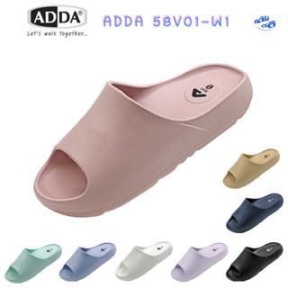 รองเท้าแตะผู้หญิง Adda รุ่น 58V01-W1 ComfortFit สวมใส่สบายตลอดทั้งวัน (ไซส์4-7)