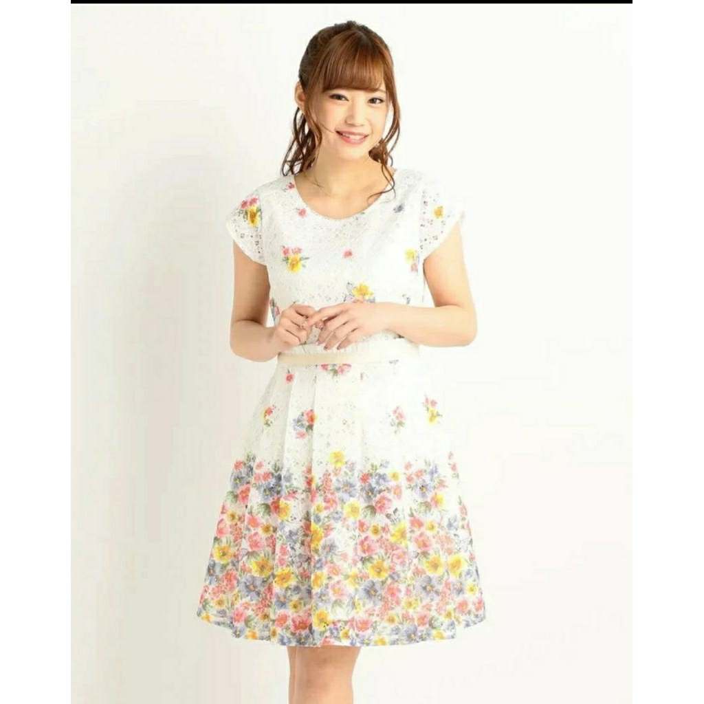 Lizlisa เดรสลูกไม้ออกงาน