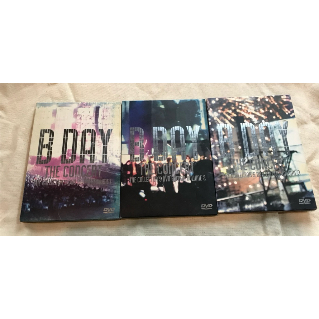 DVD Bakery Music : BDay - The album volume 1-3 มือสอง