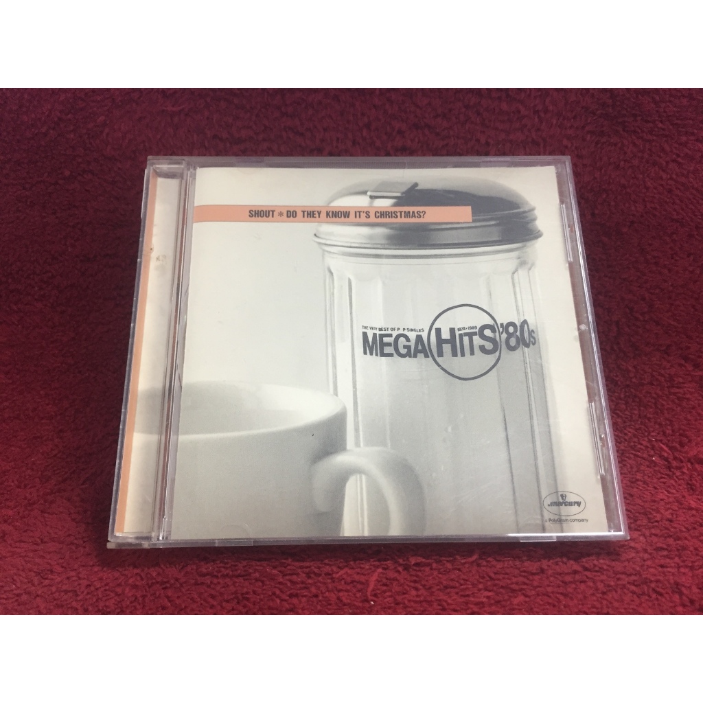 CD Mega Hits '80s สภาพตามปก CA34-61