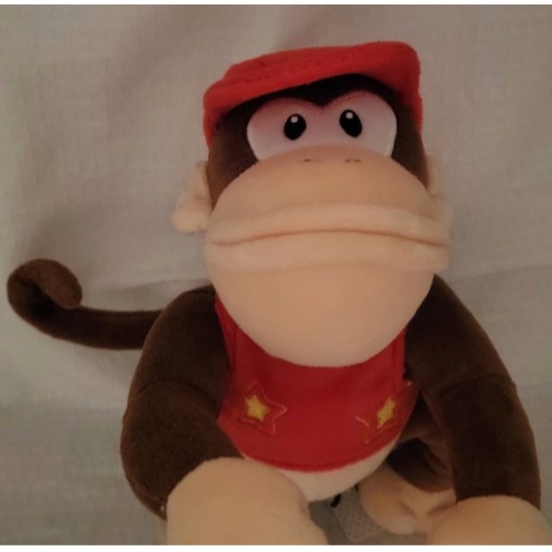 ⭐⭐ RARE! Diddy Kong Plush - ตุ๊กตา ดิดดี้ คอง (Super Mario Bros) ขนาด 15 ซม.