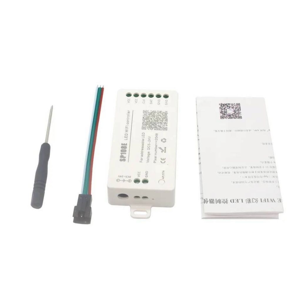 SP108E กล่องควบคุมไฟ 180 สเต็ป