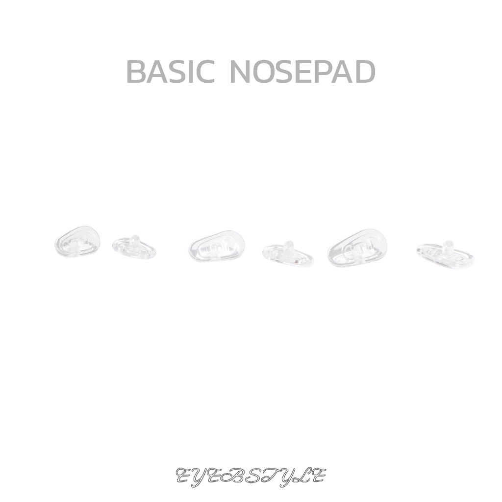eyebstyle แป้นจมูกแว่นตารุ่น  Basic Nosepad แป้นจมูกซิลิโคนทรง Classic