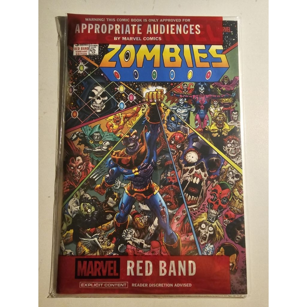 Marvel Zombies #3– Red Band Variant Edition