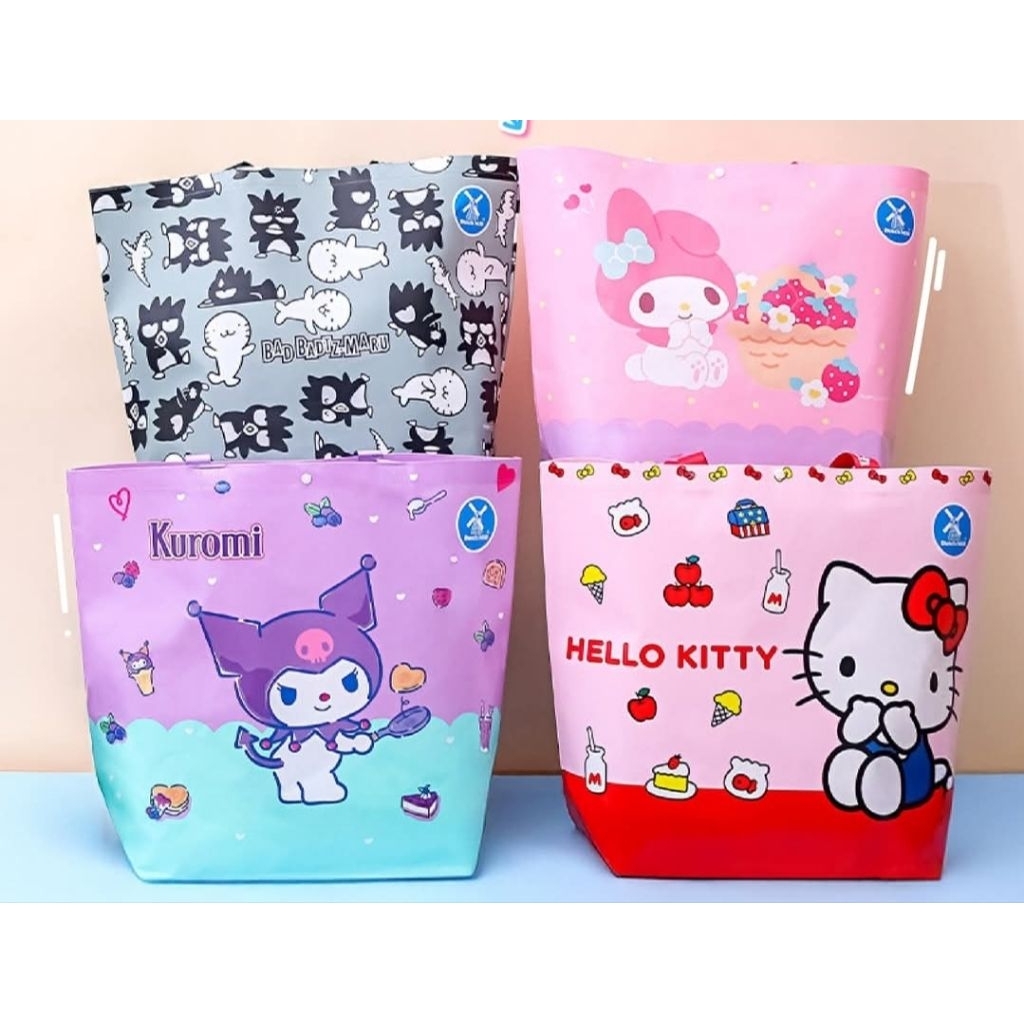 Sanrio characters Shopping Bag พรีเมี่ยมจาก ดัชมิล์