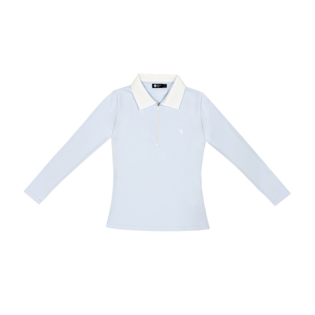 TA ACTIVE PALMER LONG SLEEVE POLO เสื้อกอล์ฟ เสื้อโปโลแขนยาว ชุดกอล์ฟ มีซิป