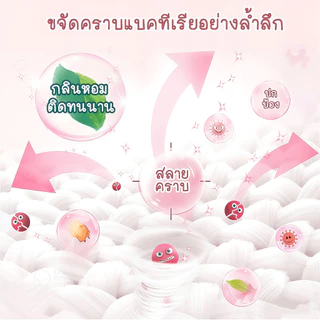 Kleenit แชมพูผ้า 4in1 9600 มล.(600มล.x16ซอง)กลิ่นหอม72ชั่วโมง ล้างปนเปื้อน➕ขจัดแบคทีเรีย➕ปกป้องสี➕ทำให้ผ้านุ่ม