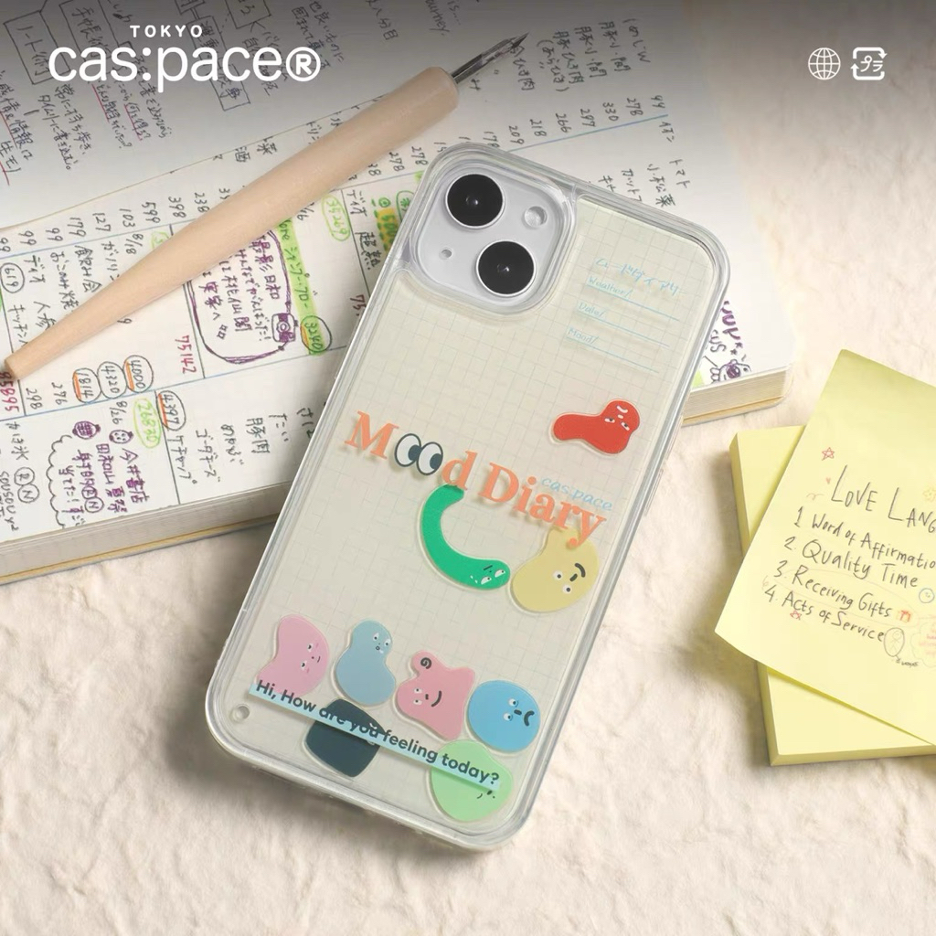 TOKYO cas:pace® | Mood Diary 🤪😌🥰ดีไซน์มินิมอล สไตล์ญี่ปุ่น | Pre-order ของแท้100%