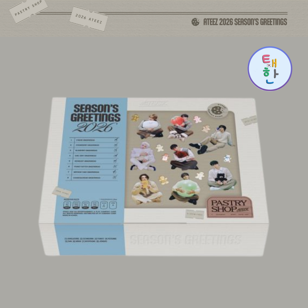 🔥ส่งด่วน ส่งทันที🔥 [ATEEZ] ชุดปฎิทิน 2026 SEASON'S GREETINGS