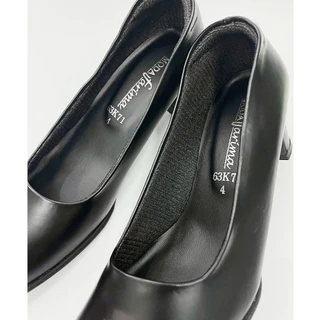 รุ่น 63K71 รองเท้าคัทชูนักศึกษา หัวตัด หน้ากว้างพิเศษ สูง 2 นิ้ว เบอร์ 4 -11 เหมาะกับคนหน้าเท้าอูม