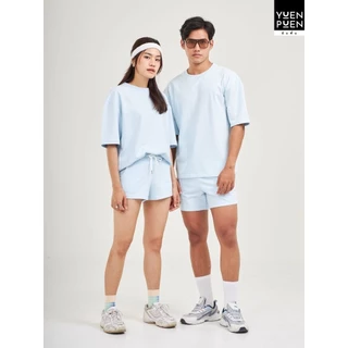YuenPuen เสื้อยืด Oversize 15 สี ยืนพื้น ไม่ยืด ไม่ย้วย เสื้อสีพื้น เสื้อโอเวอร์ไซส์ ผ้านุ่ม