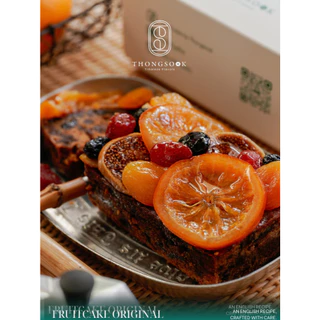 [630 กรัม] Fruitcake by Thongsook | Special Topping Fruitcake | ผลไม้แน่นฉ่ำ ไม่ใส่เชอร์รี่เขียวแดง