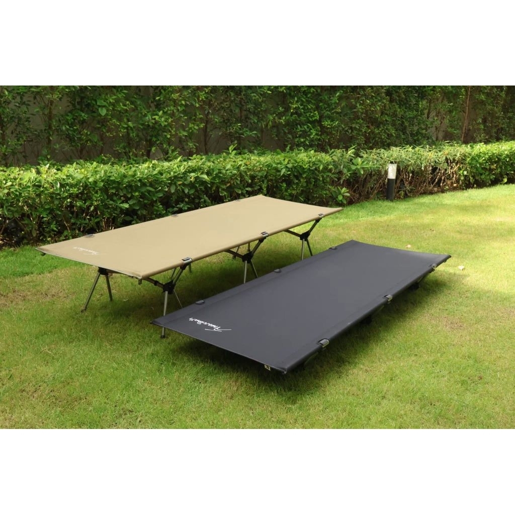 เตียงสนามสีโอลีฟเตียงสนาม พกพาง่าย สินค้าน้ำหนักเบา
