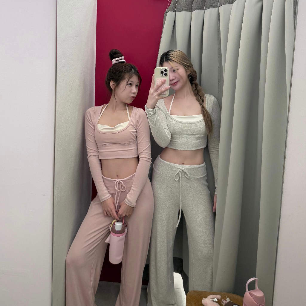 Homey Daily Active Set - เซทเสื้อกีฬา กางเกงขายาว