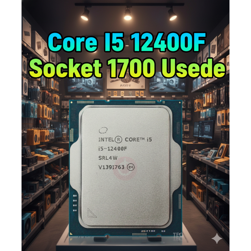 "CPU Intel Core i5-12400F (Gen 12) มือสอง ไม่มีพัดลม"