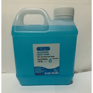 (ซื้อ1แถม1)สเปรย์แอลกอฮอล์75%สีฟ้ากลิ่นแป้งเด็กขนาด1000ml