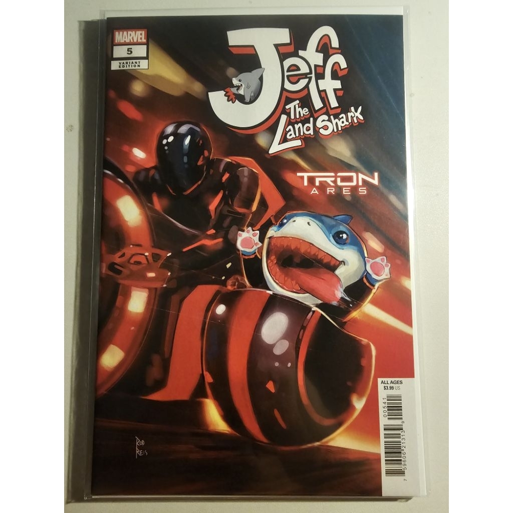 Jeff the Land Shark #5 — Tron Ares Variant