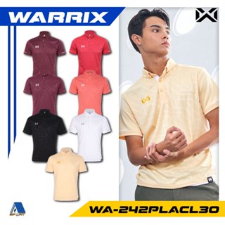 เสื้อโปโล WARRIX วอริกซ์ เสื้อ WARRIX VIVIDUS สีพื้น รุ่น WA…