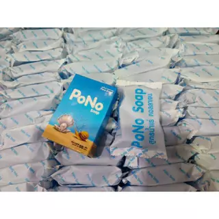 สบู่โพโนะ PONO ของแท้ 100% สบู่น้ำแร่คอลลาเจนสบู่ฝ้า ของแท้ (สั่งครบ5ก้อนแถมถุงตีฟอง1ใบ)